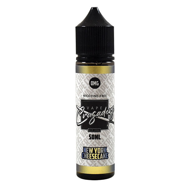 Vape Crusaders New York Cheesecake 0mg 50ml Short Fill E-Liquid