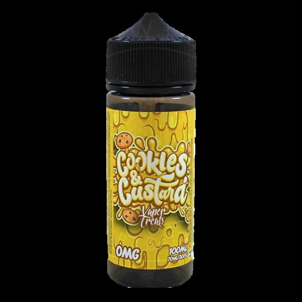 Vaper Treats Cookies and Custard E-liquid 100ml Short Fill