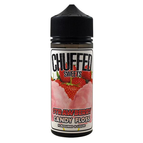 Chuffed Sweets Strawberry Candy Floss 0mg 100ml Short Fill E-Liquid