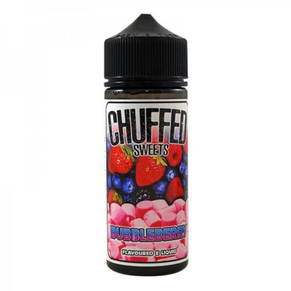 Chuffed Sweets Bubbleberry 0mg 100ml Short Fill E-...