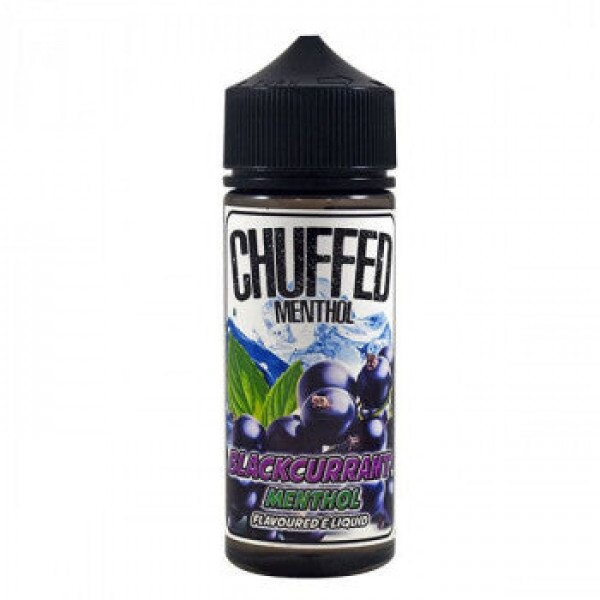 Chuffed Menthol: Blackcurrant 0mg 100ml Short Fill E-Liquid