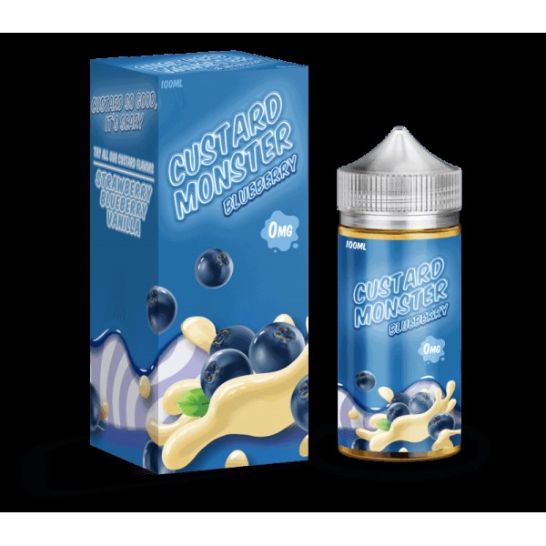 Custard Monster E Liquid – Blueberry – 100ml