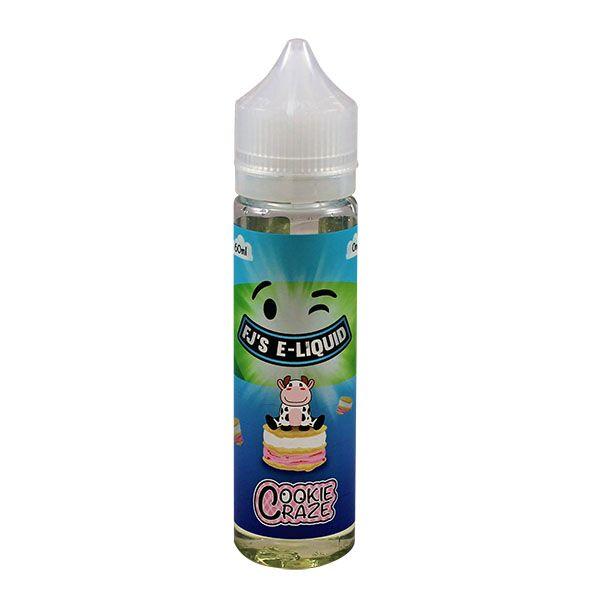 Fj's E-liquid Cookie Craze E-Liquid 50ml Short...