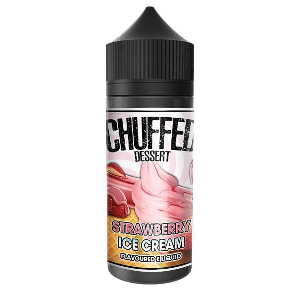 Chuffed Dessert: Strawberry Ice Cream 0mg 100ml Short Fill E-Liquid