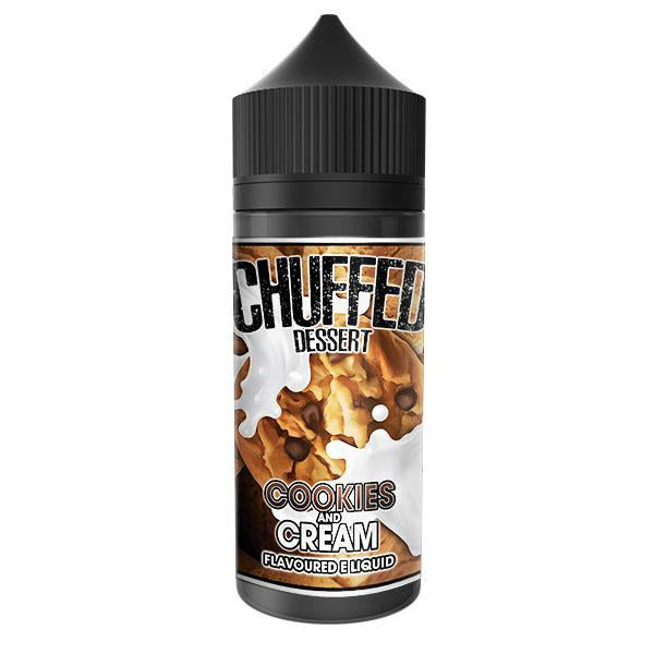 Chuffed Dessert: Cookies and Cream 0mg 100ml Short Fill E-Liquid