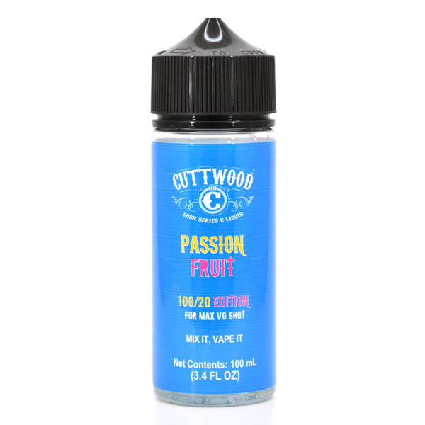 Cuttwood Lush: Passion Fruit 0mg 100ml Short Fill ...