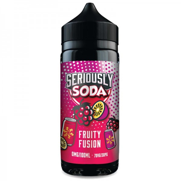 Seriously Soda Fruity Fusion 0mg 100ml Short Fill ...