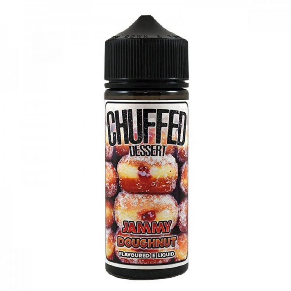 Chuffed Dessert Jammy Doughnut 0mg 100ml Short Fill E-Liquid