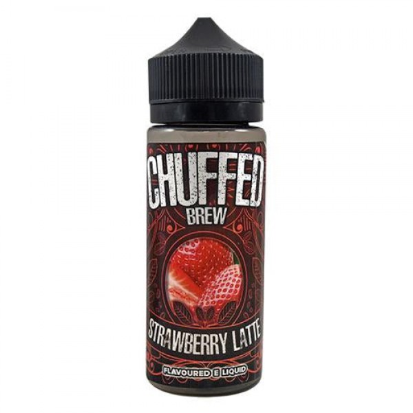 Chuffed Brew: Strawberry Latte 0mg 100ml Short Fill E-Liquid