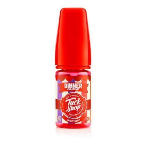 Dinner Lady Tuck Shop: Sweet Fusion E-Liquid 25ml Short Fill