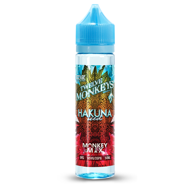 Twelve Monkeys Hakuna Iced E-Liquid 50ml Short Fill