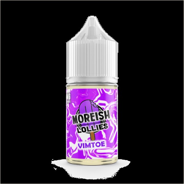 Moreish Puff Lollies Vimtoe 0mg 25ml Short Fill E-...