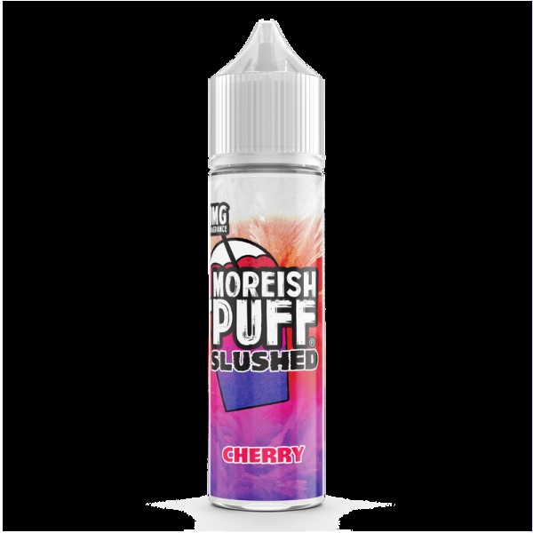 Moreish Puff Slushed Cherry 0mg 50ml Short Fill E-...