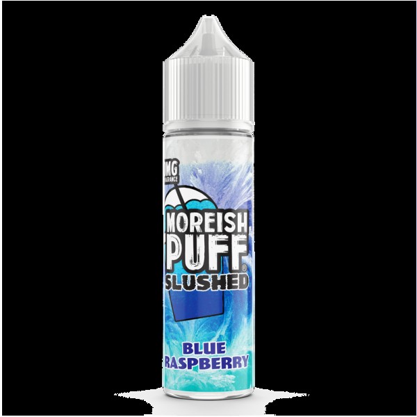 Moreish Puff Slushed Blue Raspberry 0mg 50ml Short Fill E-Liquid