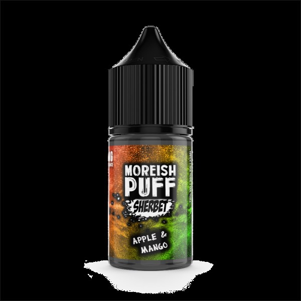 Moreish Puff Sherbet Apple & Mango 0mg 25ml Short Fill E-Liquid