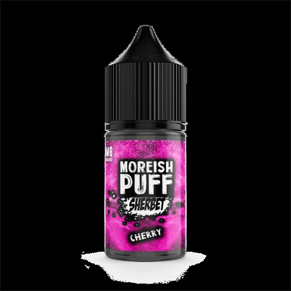 Moreish Puff Sherbet Cherry 0mg 25ml Short Fill E-...