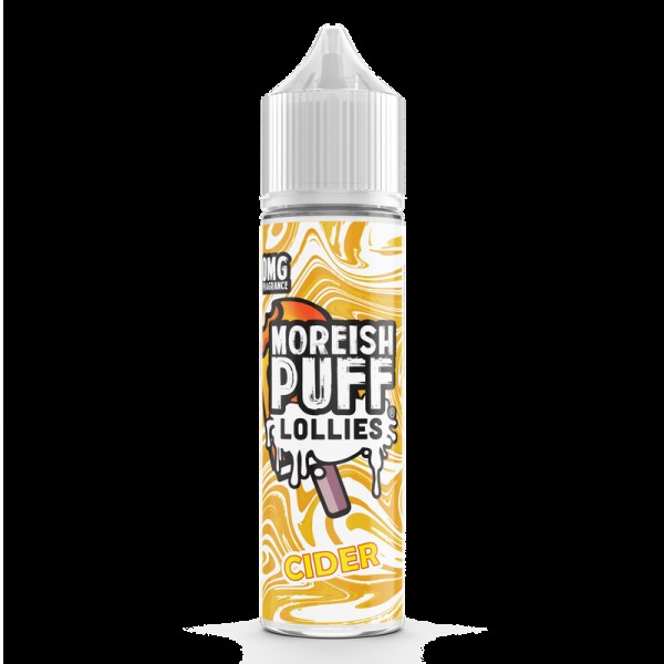 Moreish Puff Lollies Cider 0mg 50ml Short Fill E-L...