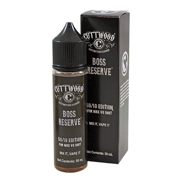 Cuttwood Boss Reserve E-Liquid 50ml Short Fill