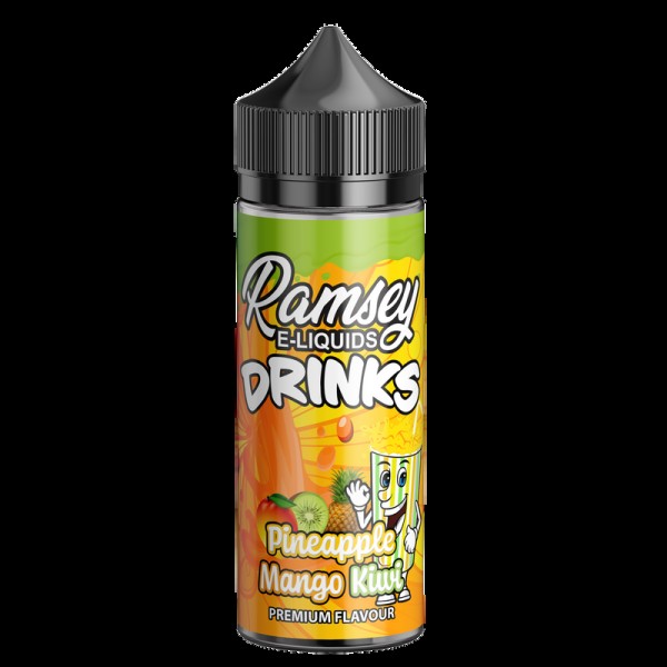 Ramsey E-Liquids Drinks Pineapple Mango Kiwi 100ml...