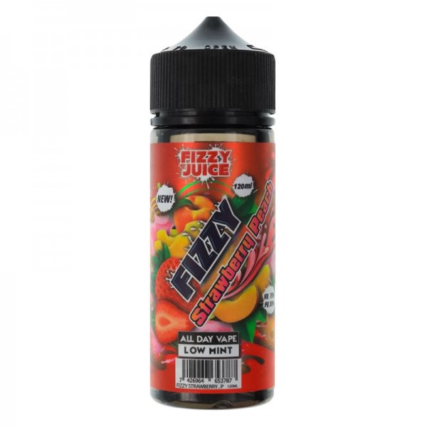 Fizzy Juice Fizzy Strawberry Peach 100ml Short Fil...