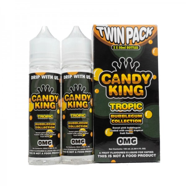 Candy King Twin Pack Tropic 50ml Short Fills