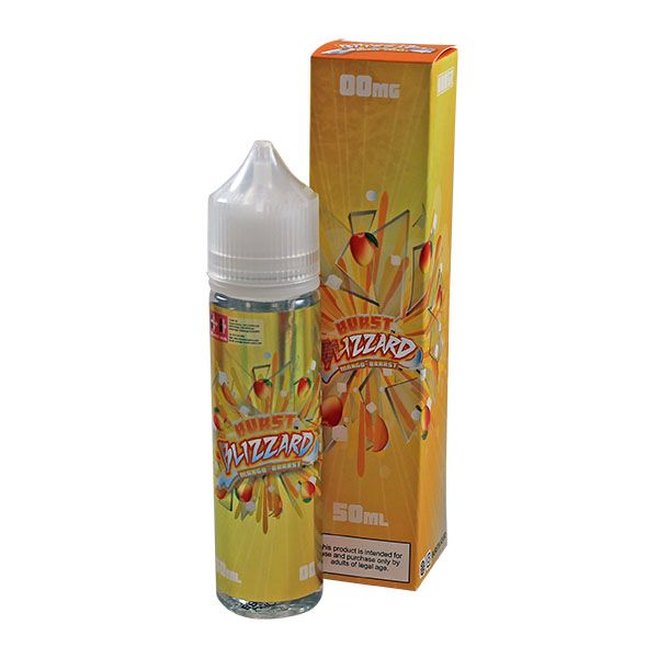 Burst Blizzard: Mango Brrst 0mg 50ml Short Fill E-Liquid