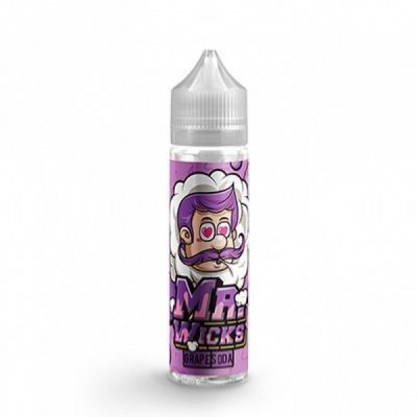 Mr Wicks Grape Soda 0mg Short Fill - 50ml