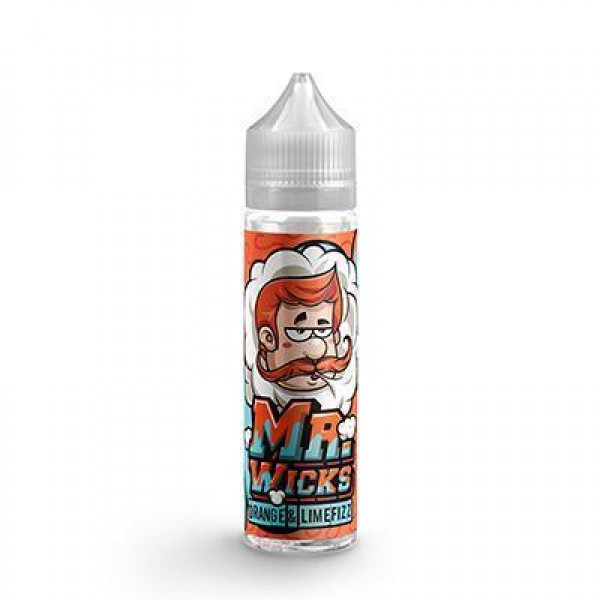 Mr Wicks Orange & Lime Fizz 0mg Short Fill - 50ml Out Of Date