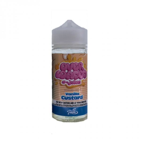 Loaded E-Juice Vanilla Custard E-Liquid 100ml Shor...