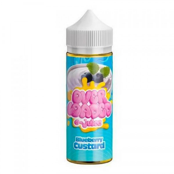 Loaded E-Juice Blueberry Custard E-Liquid 100ml Sh...