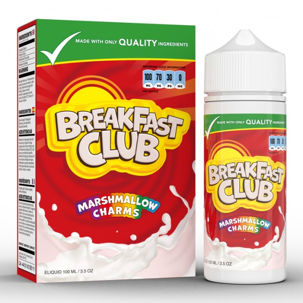 Breakfast Club Marshmallow Charms 0mg 100ml Short ...