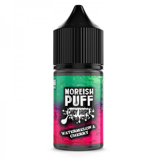 Moreish Puff Candy Drops Watermelon & Cherry 0...