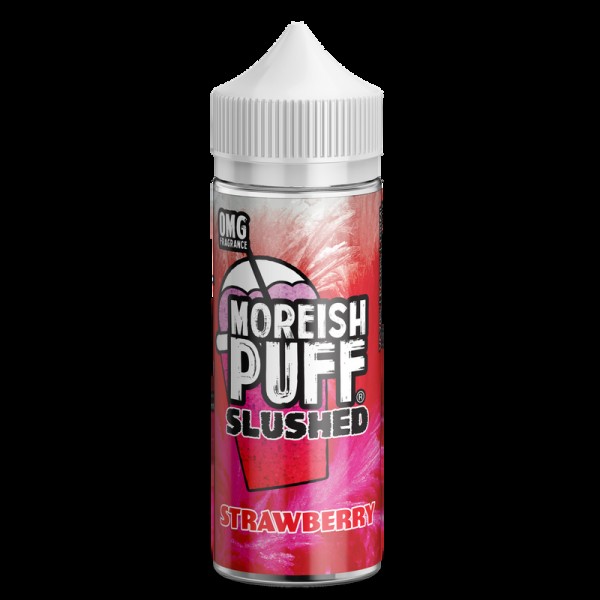 Moreish Puff Slushed Strawberry 0mg 100ml Short Fill E-Liquid