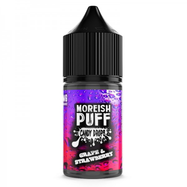 Moreish Puff Candy Drops Grape & Strawberry 0mg 25ml Short Fill E-Liquid