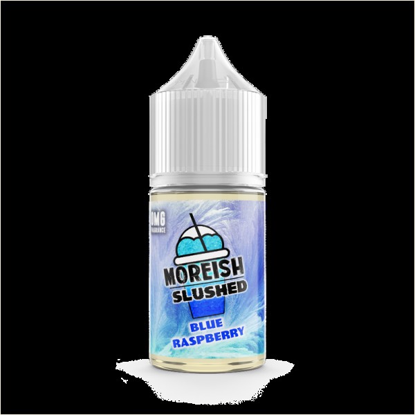 Moreish Puff Slushed Blue Raspberry 0mg 25ml Short Fill E-Liquid