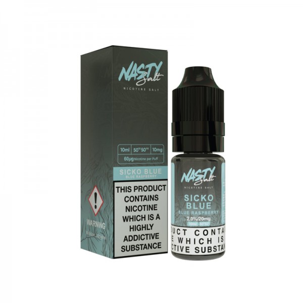 Nasty Juice Nasty Salt: Sicko Blue E-Liquid 10ml