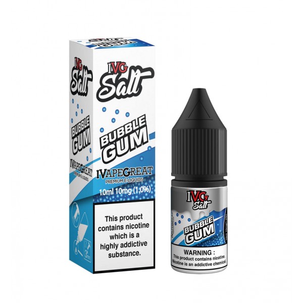 IVG Salt: Bubblegum E-liquid 10ml