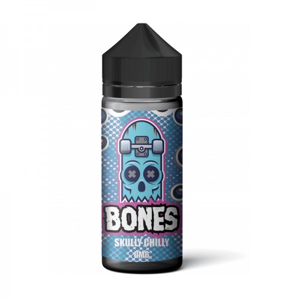 Wick Liquor Bones - Skully Chilly E-Liquid 100ml S...