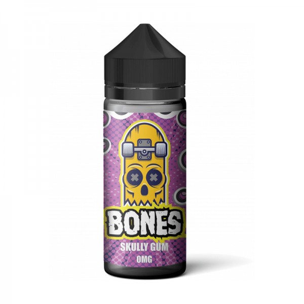 Wick Liquor Bones - Skully Gum E-Liquid 100ml Shor...