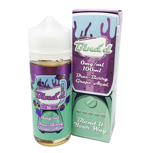 Blnd'd Braz Berry Grape Acai 0mg 100ml Short Fill E-Liquid