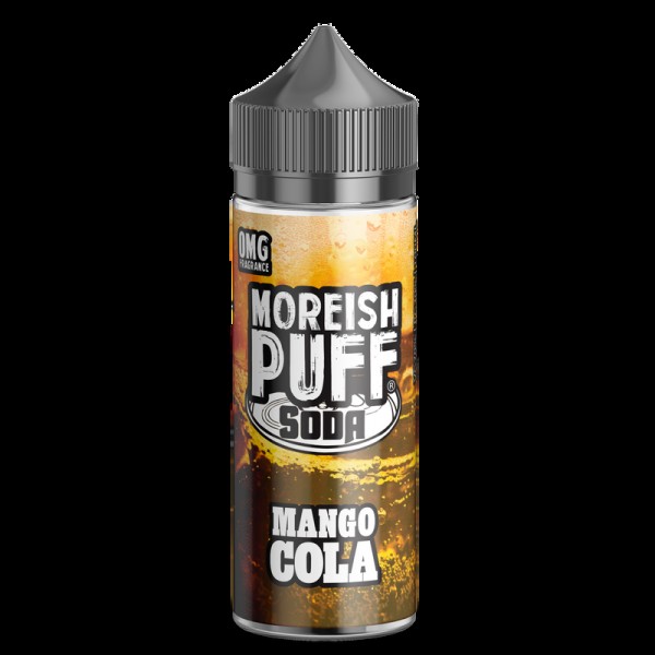 Moreish Puff Soda Mango Cola 0mg 100ml Short Fill ...