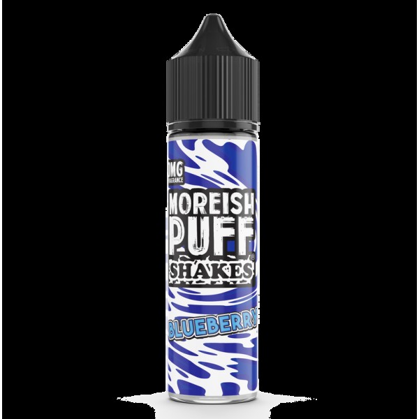 Moreish Puff Shakes Blueberry 0mg 50ml Short Fill ...