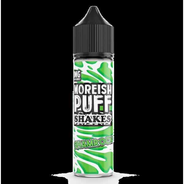 Moreish Puff Shakes Shamrock 0mg 50ml Short Fill E...