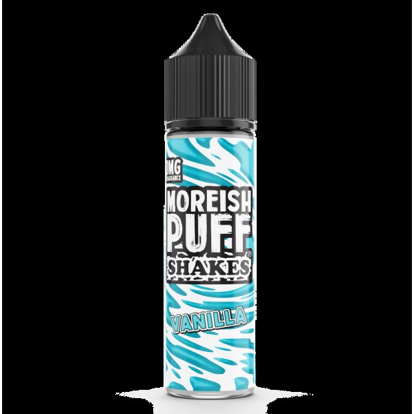 Moreish Puff Shakes Vanilla 0mg 50ml Short Fill E-...