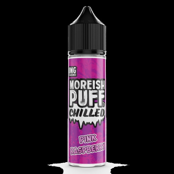 Moreish Puff Chilled Pink Raspberry 0mg 50ml Short Fill E-Liquid