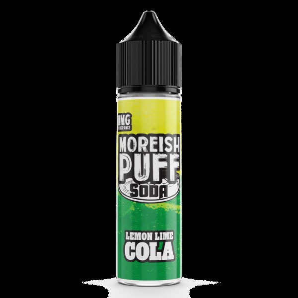 Moreish Puff Soda Lemon/lime Cola 0mg 50ml Short F...