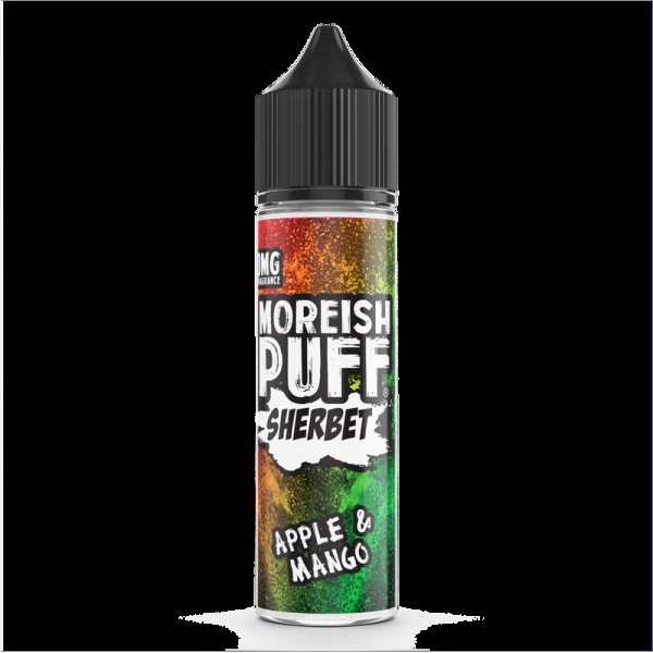 Moreish Puff Sherbet Apple & Mango 0mg 50ml Short Fill E-Liquid