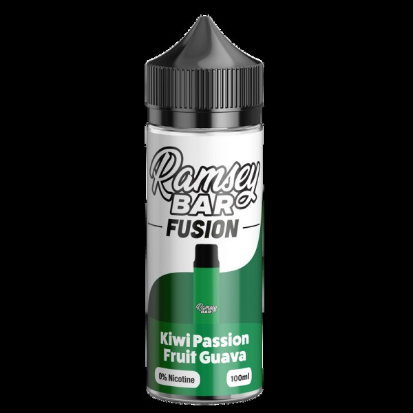 Ramsey Bar Fusion Kiwi Passion Fruit Guava 0mg 100...