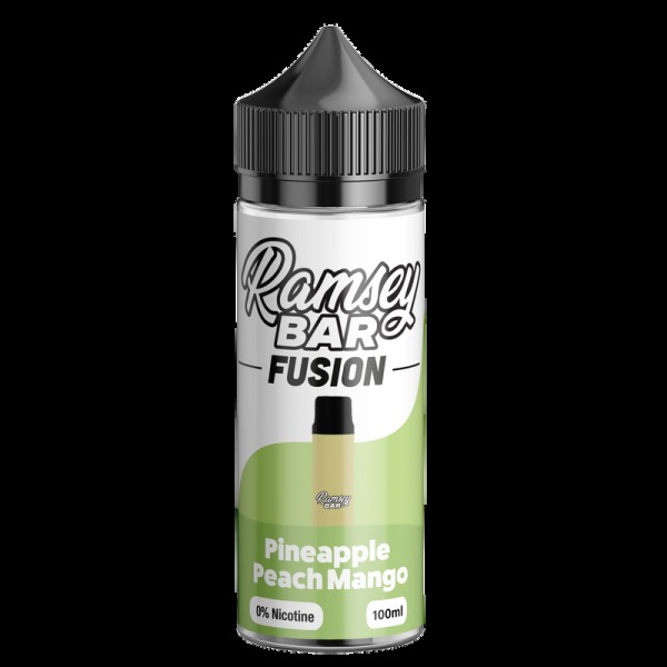 Ramsey Bar Fusion Pineapple Peach Mango 0mg 100ml Short Fill E-Liquid