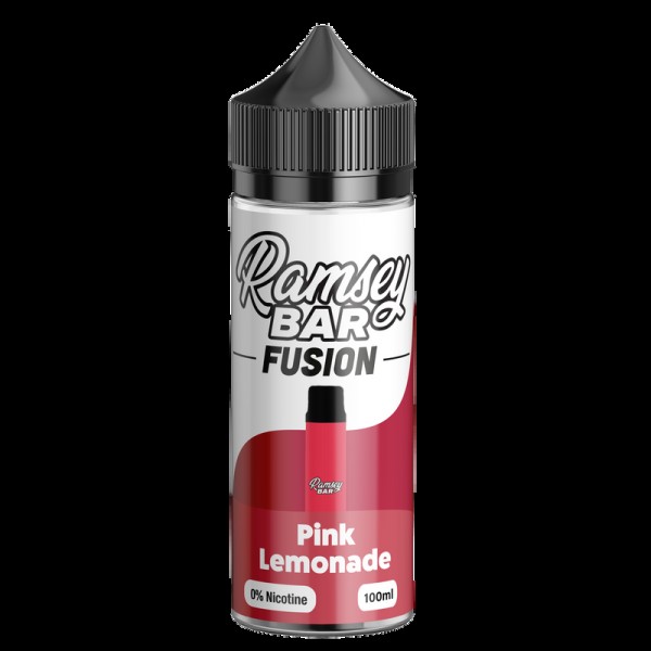 Ramsey Bar Fusion Pink Lemonade 0mg 100ml Short Fi...